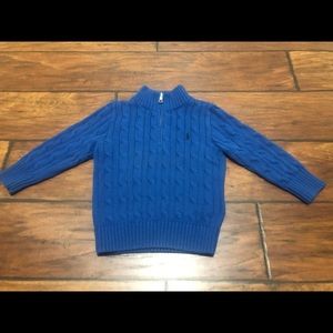 Toddler Boys Polo Ralph Lauren Long Sleeve Sweater